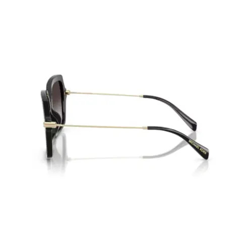 Óculos de Sol Michael Kors 0MK2247U 30058G57 Acetato Preto com lentes na cor Cinza Degradê