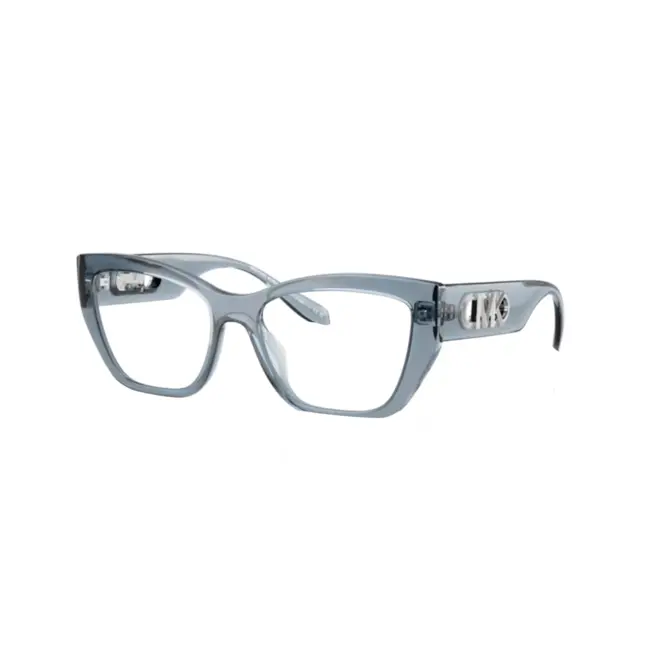 Óculos de Grau Michael Kors 0MK4149U 4014 54 Acetato Azul Transparente 1