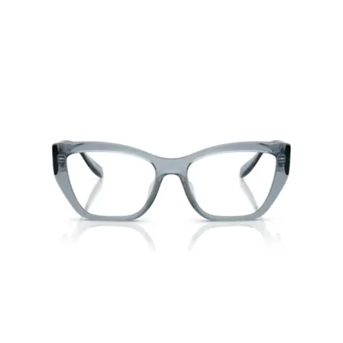 Óculos de Grau Michael Kors 0MK4149U 4014 54 Acetato Azul Transparente