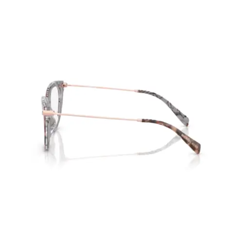 Óculos de Grau Michael Kors 0MK4151U 4017 53 Acetato Rosa Mesclado