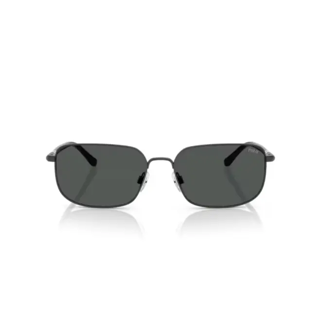 Óculos de Sol Polo Ralph Lauren 0PH3159 94798758 Metal Chumbo com lentes na cor Cinza 2