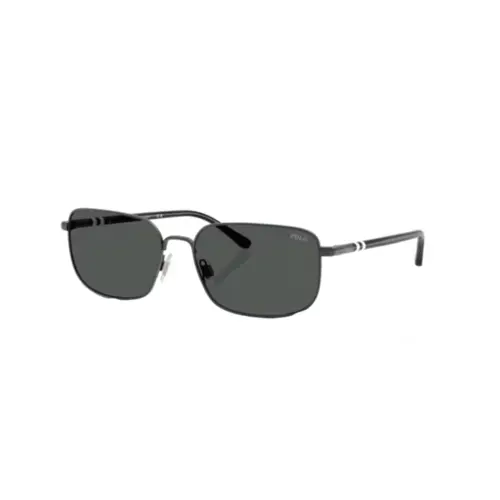 Óculos de Sol Polo Ralph Lauren 0PH3159 94798758 Metal Chumbo com lentes na cor Cinza