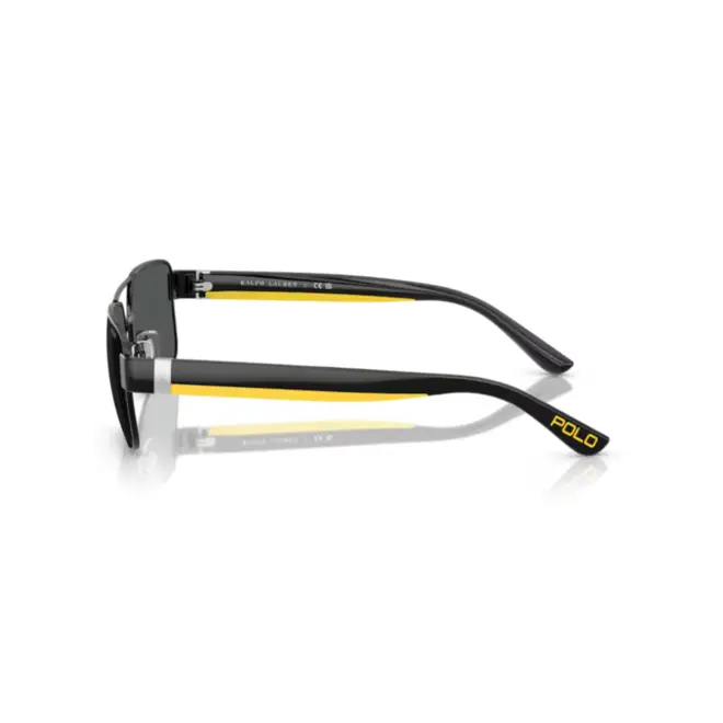 Óculos de Sol Polo Ralph Lauren 0PH3161 92238758 Metal Preto com lentes na cor novo. 3