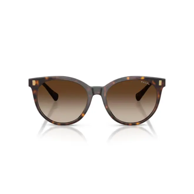 Óculos de Sol Ralph 0RA5331U 50031355 Acetato Marrom Mesclado com lentes na cor Marrom Degradê 2