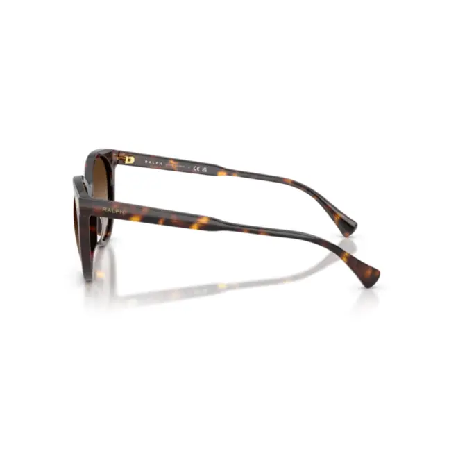 Óculos de Sol Ralph 0RA5331U 50031355 Acetato Marrom Mesclado com lentes na cor Marrom Degradê 3