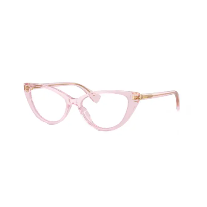 Óculos de Grau Ralph 0RA7181U 6190 54 Acetato Rosa Transparente 1