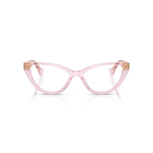 Óculos de Grau Ralph 0RA7181U 6190 54 Acetato Rosa Transparente