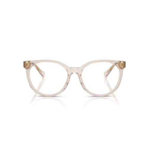 Óculos de Grau Ralph 0RA7182U 6117 53 Acetato Nude Transparente