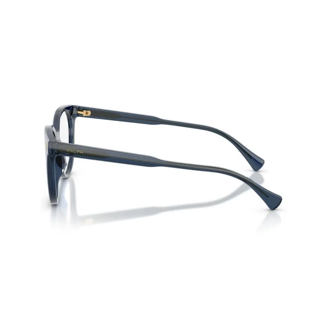 Óculos de Grau Ralph 0RA7182U 6119 53 Acetato Azul Transparente 3