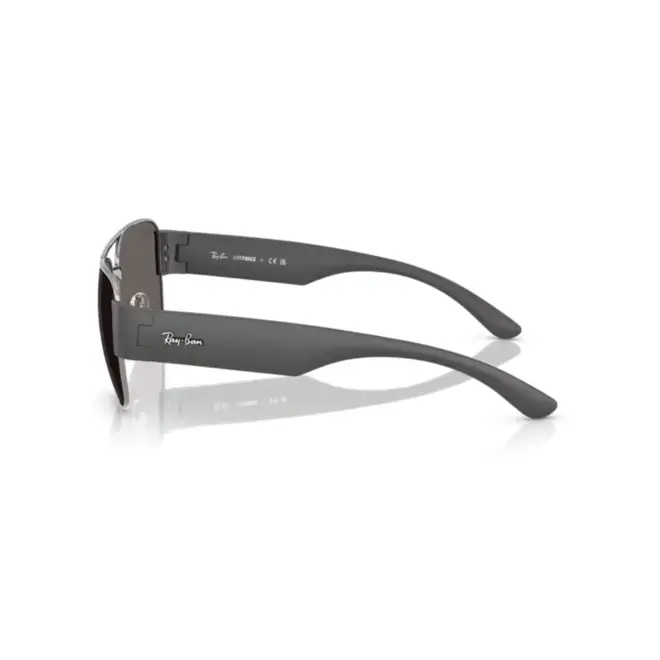 Óculos de Sol Ray-Ban 0RB3756 004/B159b Metal Chumbo com lentes na cor Cinza 4