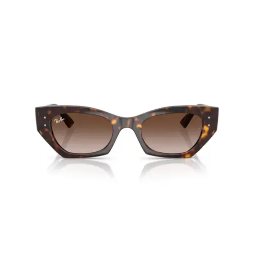 Óculos de Sol Ray-Ban Zena 0RB4430 13591352 Acetato Marrom Mesclado com lentes na cor Marrom Degradê