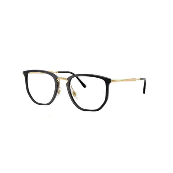 Óculos de Grau Ray-Ban 0RX4451V 2000 53 Nylon Preto e Dourado 1