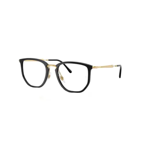Óculos de Grau Ray-Ban 0RX4451V 2000 53 Nylon Preto e Dourado