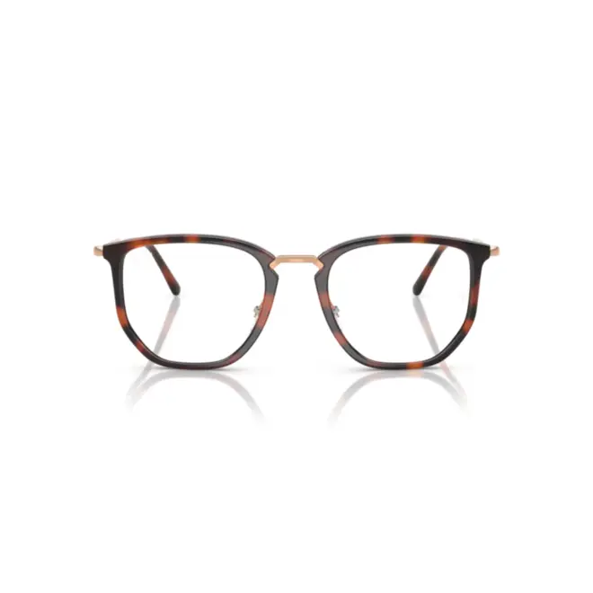 Óculos de Grau Ray-Ban 0RX4451V 5687 53 Acetato Marrom Mesclado e Rose 2