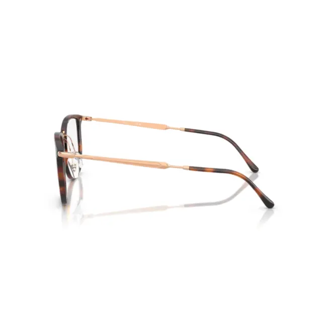 Óculos de Grau Ray-Ban 0RX4451V 5687 53 Acetato Marrom Mesclado e Rose 4