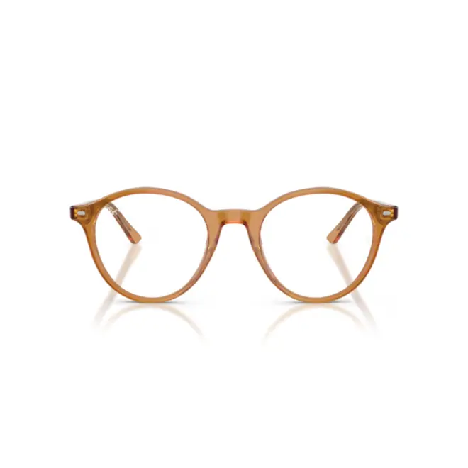 Óculos de Grau Ray-Ban Bernard 0RX5430 8439 51 Acetato Laranja Transparente 2