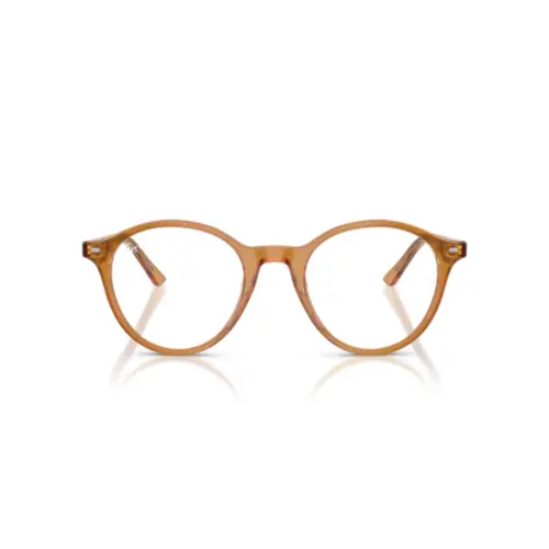 Óculos de Grau Ray-Ban Bernard 0RX5430 8439 51 Acetato Laranja Transparente