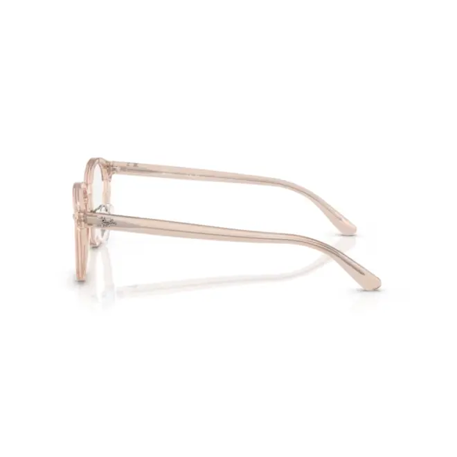 Óculos de Grau Ray-Ban 0RX5443D 8267 49 Acetato Nude Transparente 4