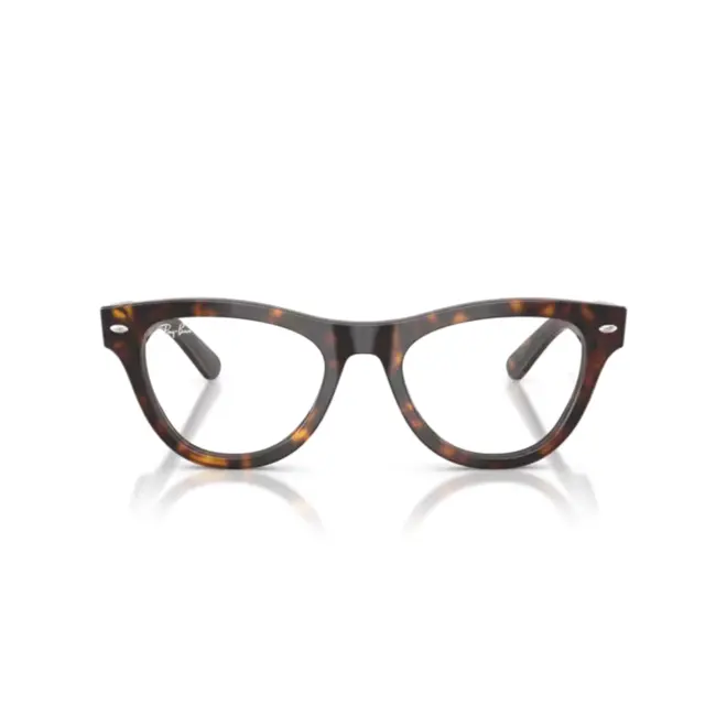 Óculos de Grau Ray-Ban 0RX5510 2012 52 Acetato Marrom Mesclado 2