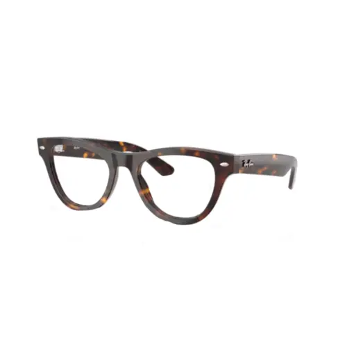 Óculos de Grau Ray-Ban 0RX5510 2012 52 Acetato Marrom Mesclado