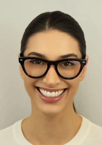 Óculos de Grau Ray-Ban 0RX5510 2012 52 Acetato Marrom Mesclado