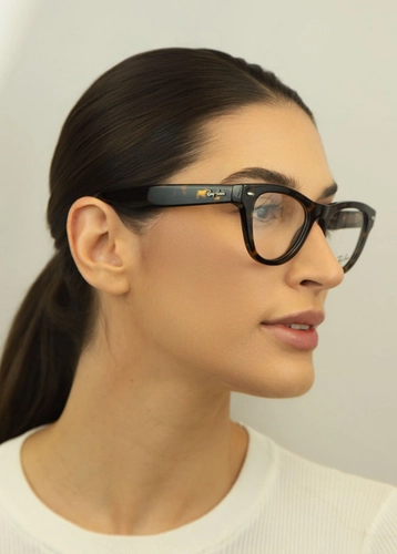 Óculos de Grau Ray-Ban 0RX5510 2012 52 Acetato Marrom Mesclado