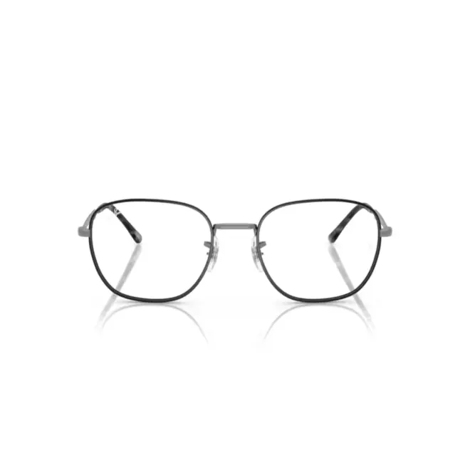 Óculos de Grau Ray-Ban 0RX6534 3187 53 Metal Preto e Chumbo 2