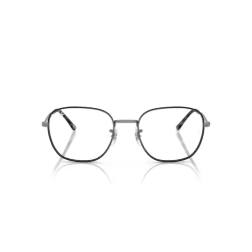 Óculos de Grau Ray-Ban 0RX6534 3187 53 Metal Preto e Chumbo