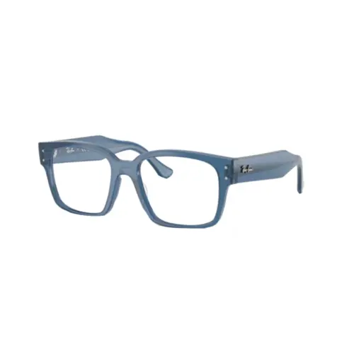 Óculos de Grau Ray-Ban Laurene 0RX7256 8429 53 Acetato Azul Transparente
