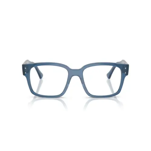 Óculos de Grau Ray-Ban Laurene 0RX7256 8429 53 Acetato Azul Transparente