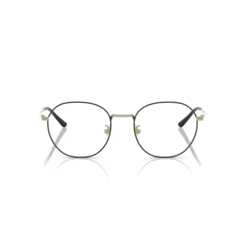 Óculos de Grau Ray-Ban 0RX8778D 1250 52 Titânio Preto e Dourado