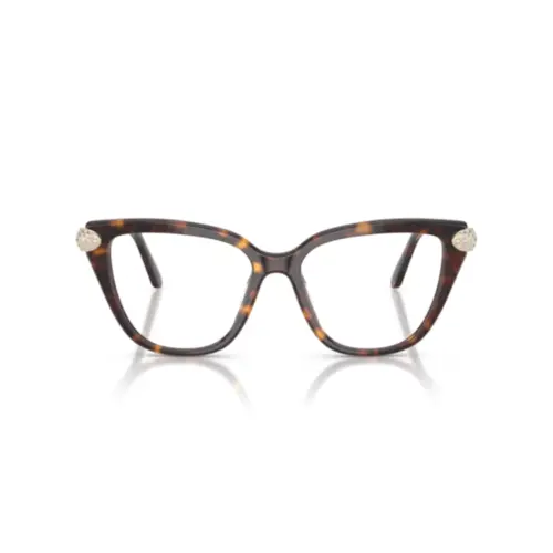 Óculos de Grau Swarovski 0SK2045 1002 54 Acetato Marrom Mesclado