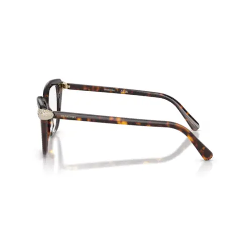 Óculos de Grau Swarovski 0SK2045 1002 54 Acetato Marrom Mesclado