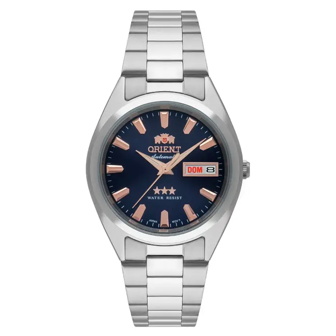 Relógio Orient Automático Masculino - 469SS084F D1SX Azul 1