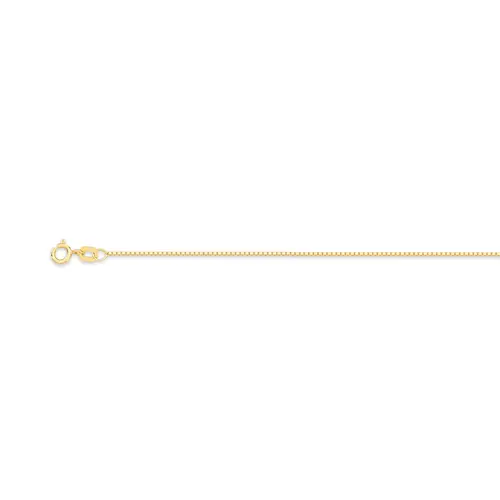 Pulseira malha Veneziana ouro 18k polida 18CM
