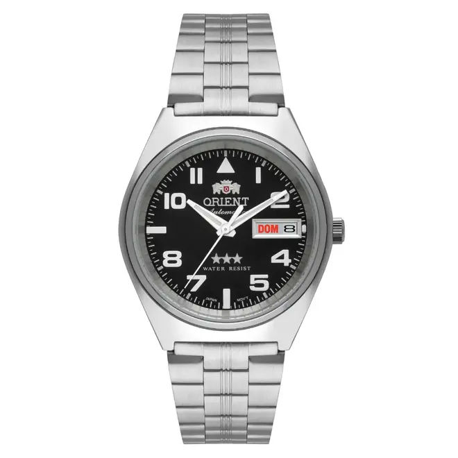 Relógio Orient Automático Masculino - 469SS083F P2SX Preto 1