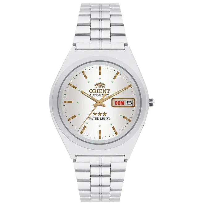 Relógio Orient Automático Masculino - 469WB1AF B1SX Branco 1