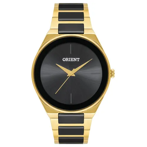 Relógio Orient Ceramic Feminino - FTSK0003 P1KP Dois tons