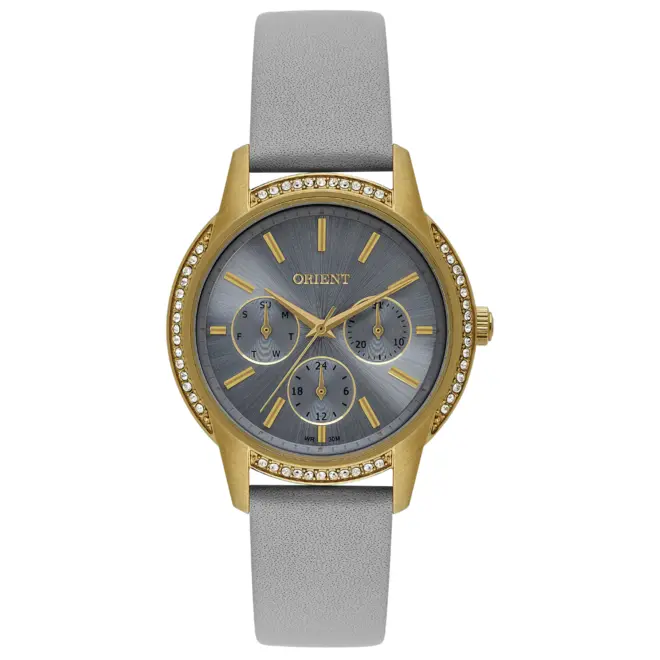 Relógio Orient Eternal Multifunção Feminino - FGSCM007 G1GX Cinza 1