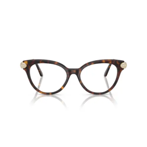 Óculos de Grau Swarovski 0SK2046 1002 53 Acetato Marrom Mesclado