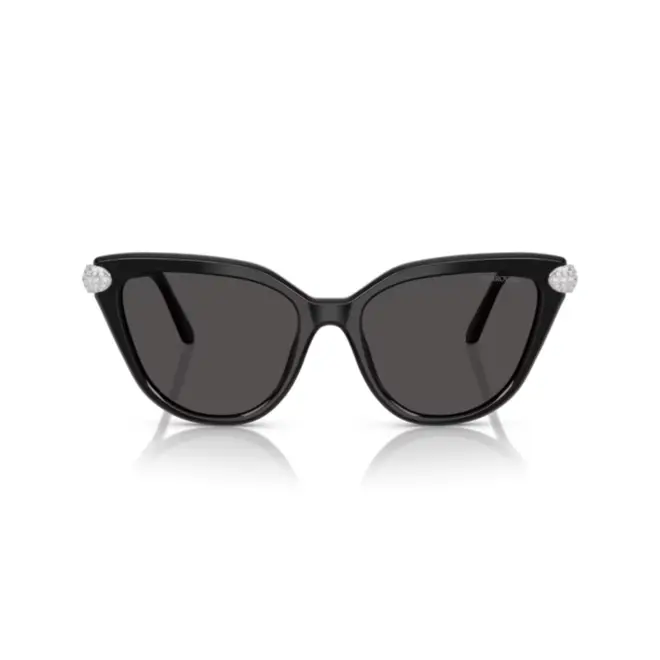 Óculos de Sol Swarovski 0SK6039 10018756 Acetato Preto 2