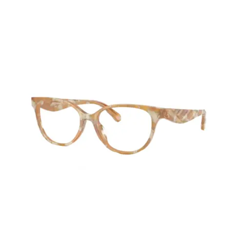 Óculos de Grau Tory Burch 0TY2157U 1949 53 Acetato Laranja Mesclado