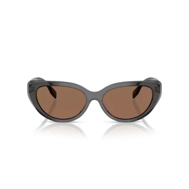 Óculos de Sol Tory Burch 0TY7220D 20197355 Acetato Cinza Transparente com lentes na cor Marrom 2