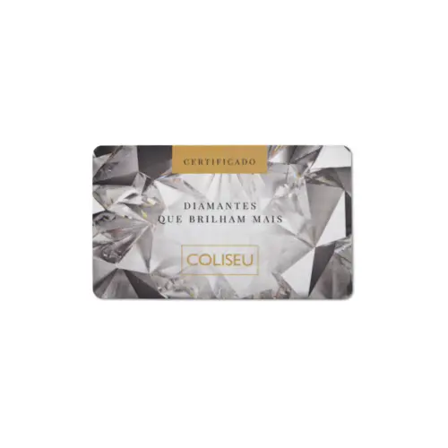 Pingente High Alta Joalheria oval de Esmeralda ouro branco 18k com Diamantes