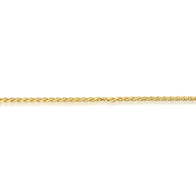 Corrente malha Palmeira ouro 18k polida 50CM 2