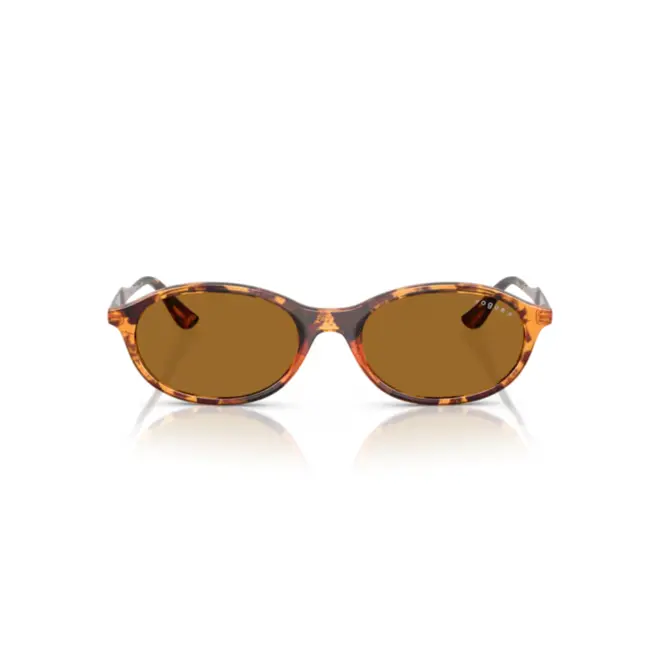 Óculos de Sol Vogue 0VO5625S 32008352 Nylon Marrom Mesclado com lentes na cor Marrom Polarizado 2