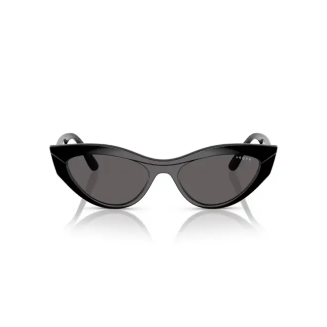 Óculos de Sol Vogue 0VO5637SU W44/8752 Nylon Preto com lentes na cor Fumê 2