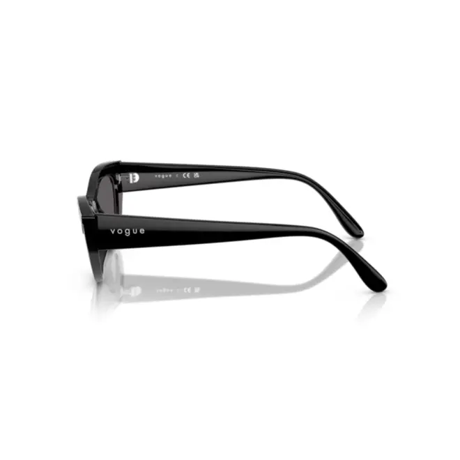 Óculos de Sol Vogue 0VO5637SU W44/8752 Nylon Preto com lentes na cor Fumê 4