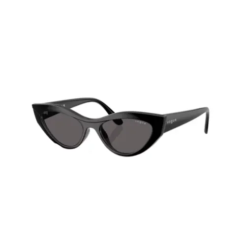 Óculos de Sol Vogue 0VO5637SU W44/8752 Nylon Preto com lentes na cor Fumê