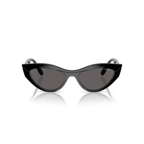 Óculos de Sol Vogue 0VO5637SU W44/8752 Nylon Preto com lentes na cor Fumê